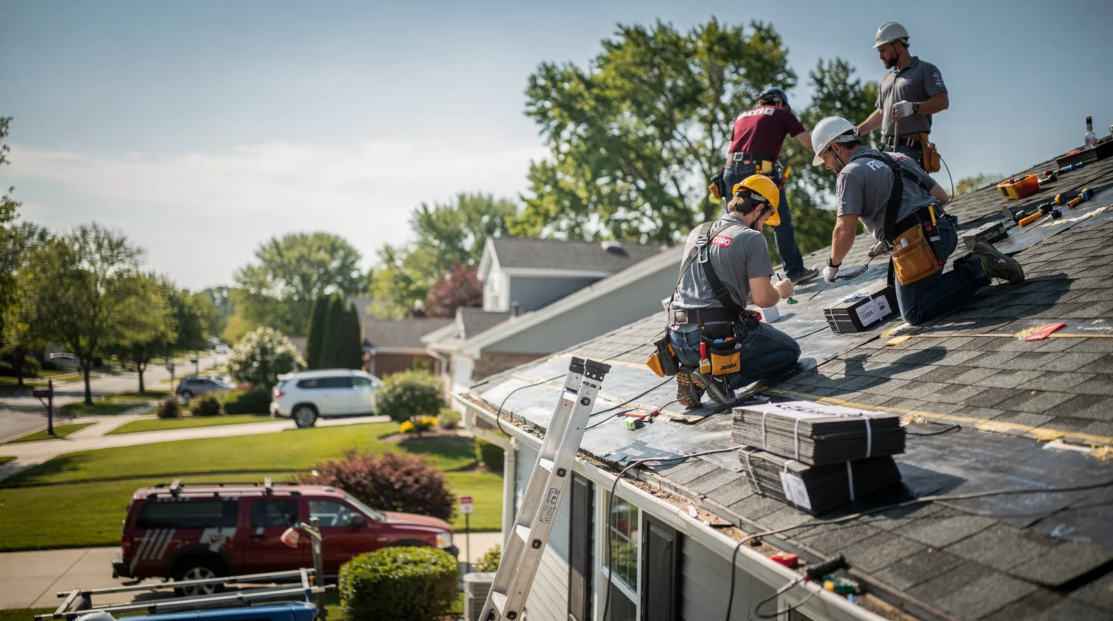Roof Repair in Mount Morris, IL around you